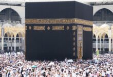 A Great Mosque Surrounded with People